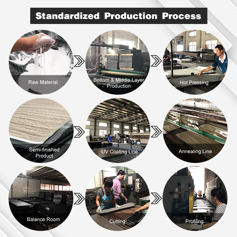 Premium B1 Certified Loose Lay Vinyl Plank Flooring for Easy Installation