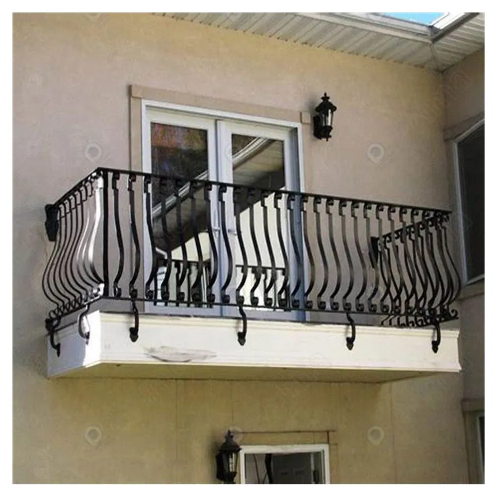 Prima Customizable New Style Wrought Iron Fence Classic Wrought Iron Railing