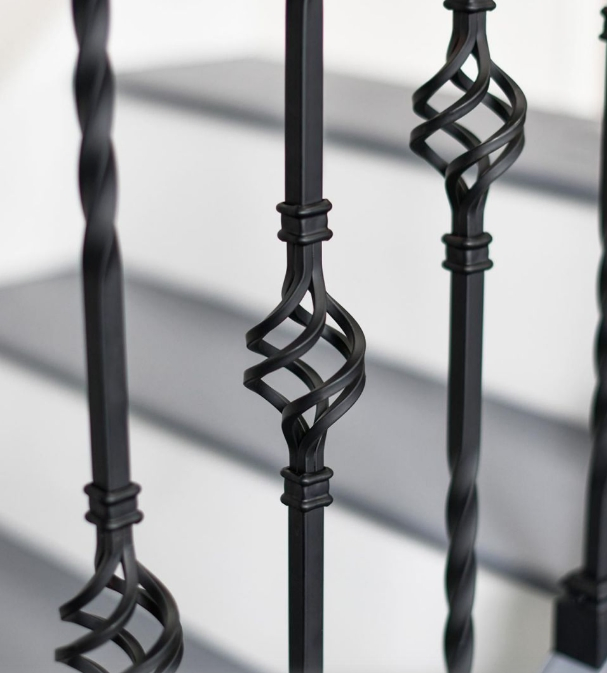 Wrought Iron Balusters Metal Spindles &amp; Iron Stair Railing