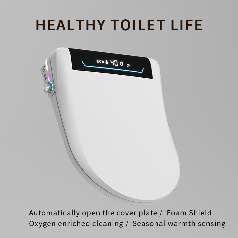 New Modern Bathroom Electric Bidet with Remote Intelligent Smart Toilet Seat