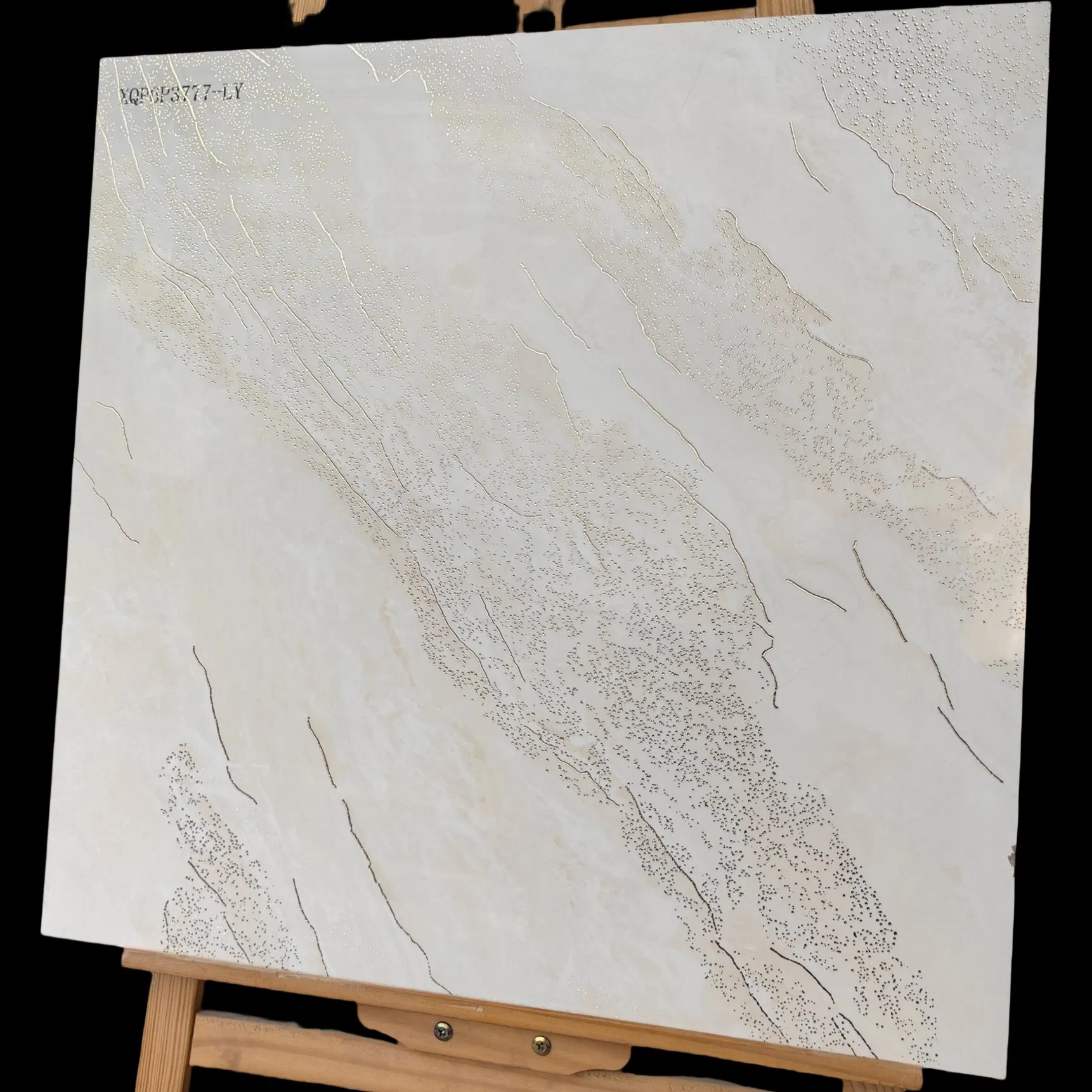 60X60cm Glazed Ceramic Crystal Porcelain Wall Floor Tiles with Gold and Silver