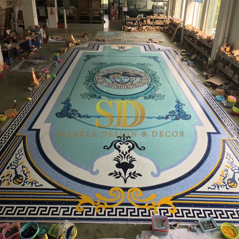 Swimming Pool Mosaic Pattern