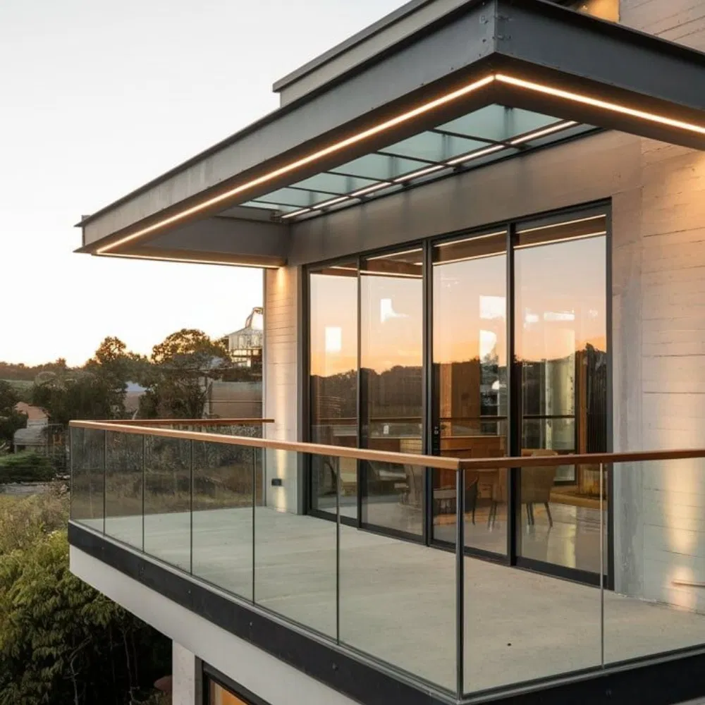 Decorative Wrought Iron Railing and Stair Railing for Commercial Projects