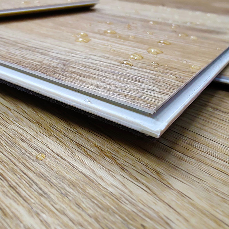 UV Coating Rigid Core Spc Floor Wood Grain Vinyl Plank Fireproof PVC Flooring