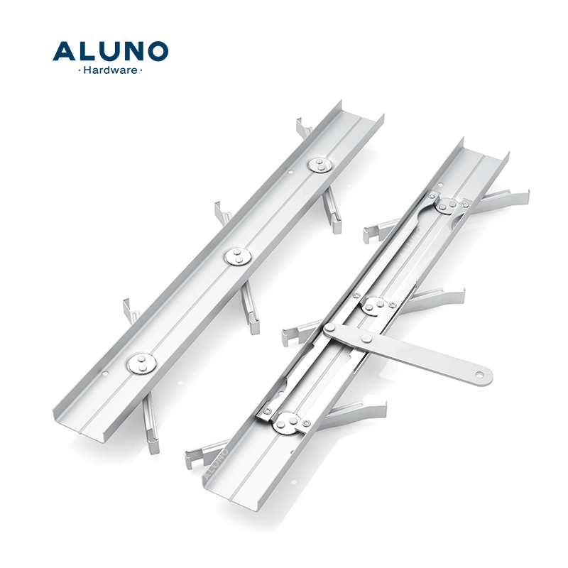 AlunoTec Factory Price Aluminium and Glass Window Naco Louver Frame Gallery with 4′ ′ /6′ ′ Clips