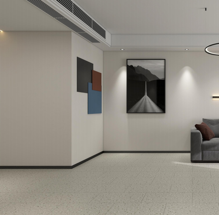 Elegant Plastic Laminate Flooring - Customized Colors Floating Click System