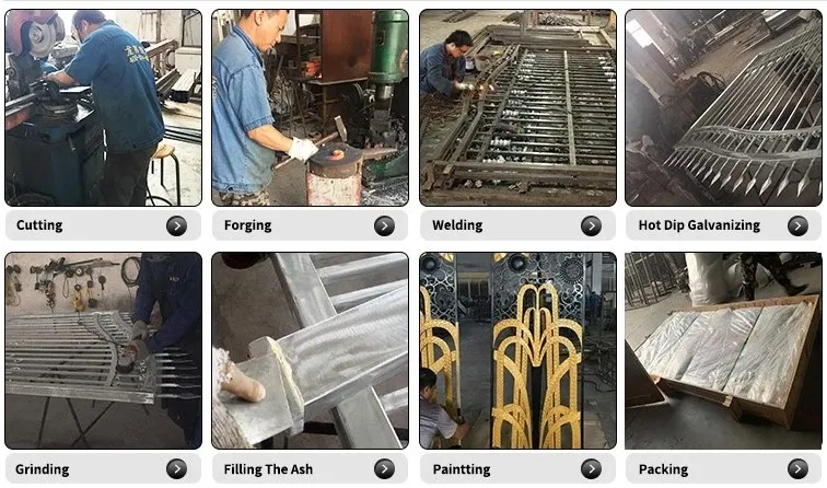 Wrought Iron Railing Design 1