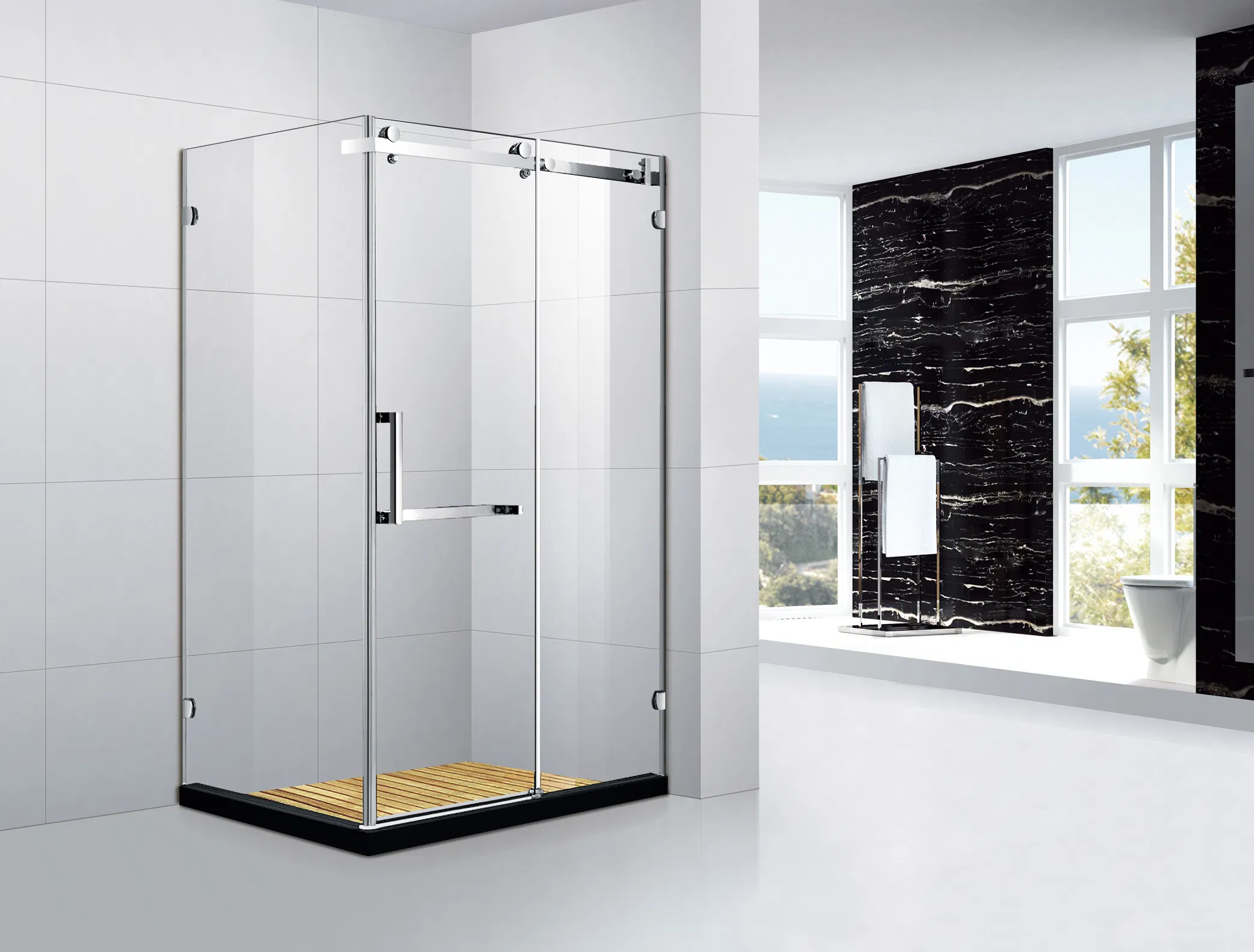 Wholesale Bathroom Frameless Shower Cubicles Price Shower Enclosure