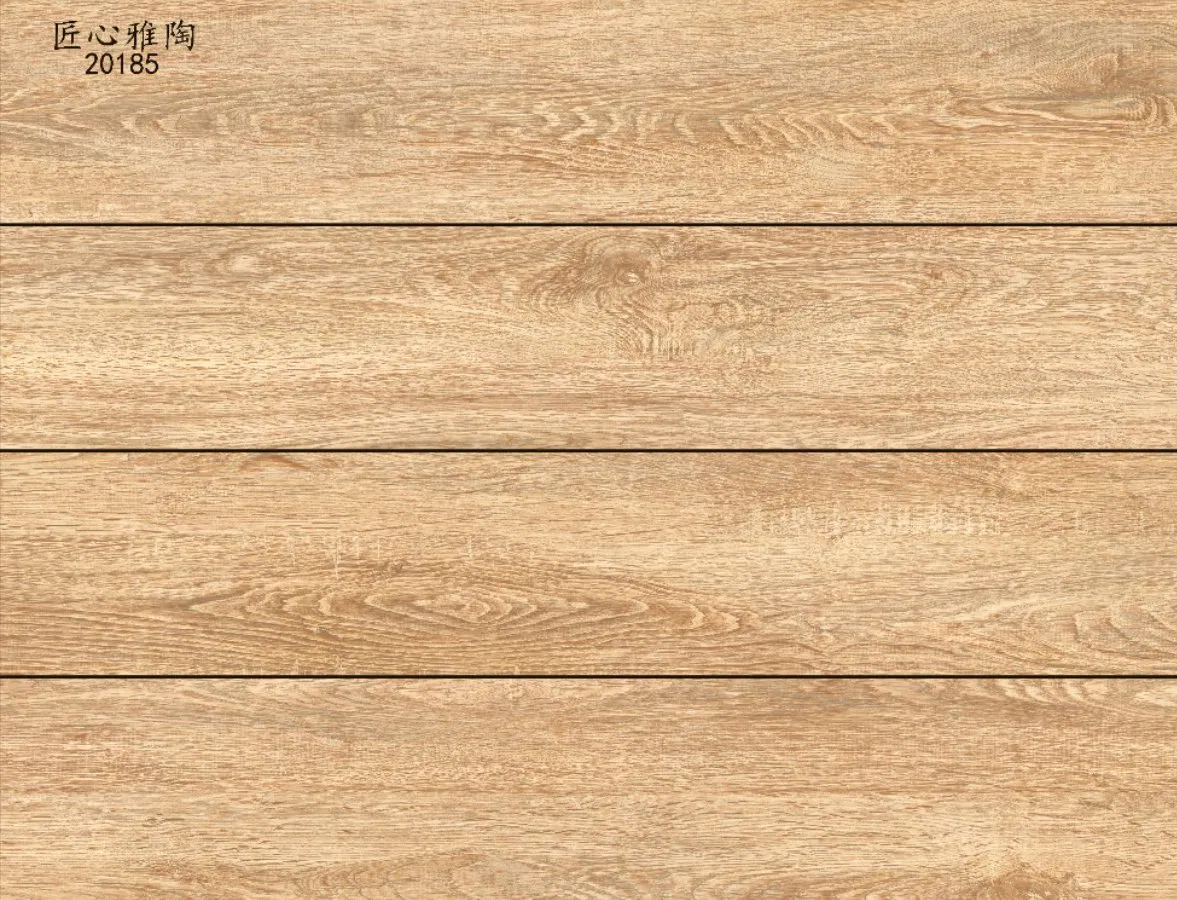 Porcelain Wood Plank Rustic Ceramic Tile for Floor and Wall