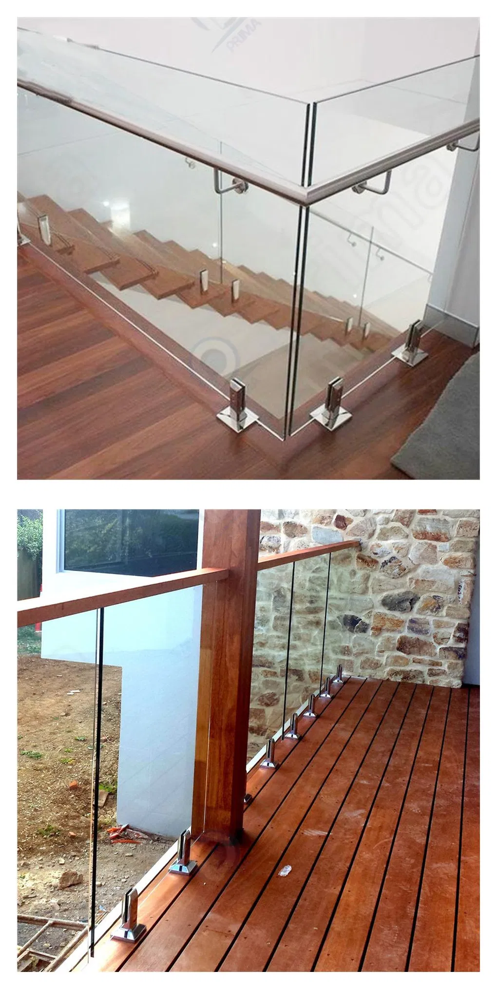 Spigot Glass Railing