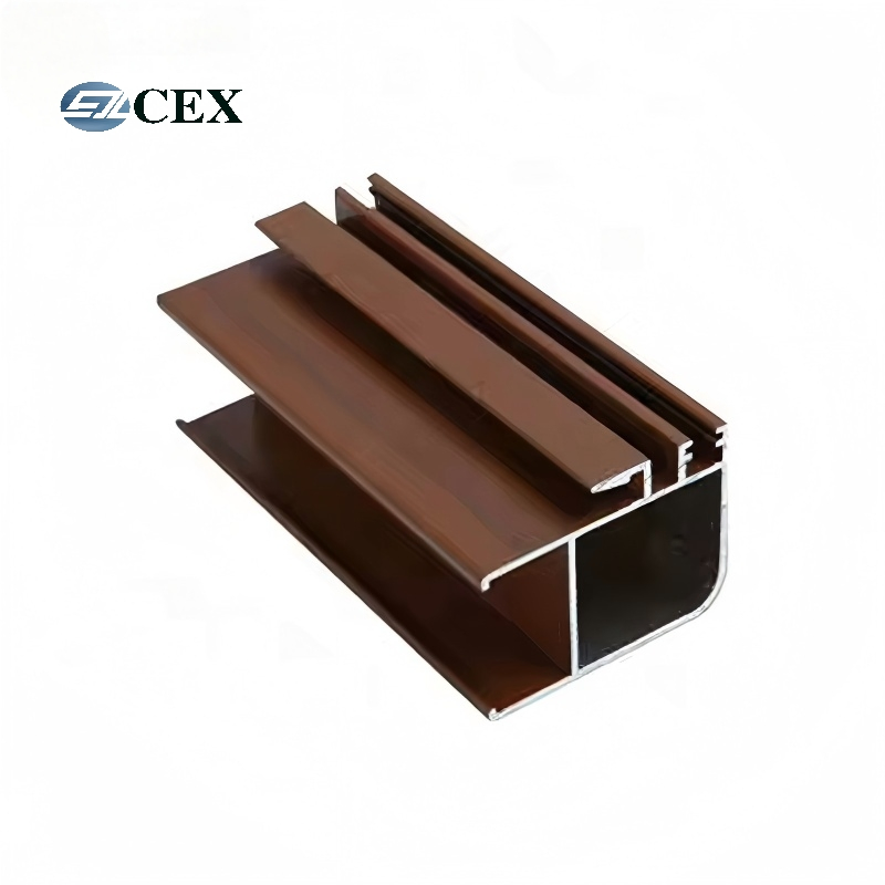 Custom Aluminum/6005/5083 Aluminum Extrusion/Warm Extrusion Powder Coating Window Frame