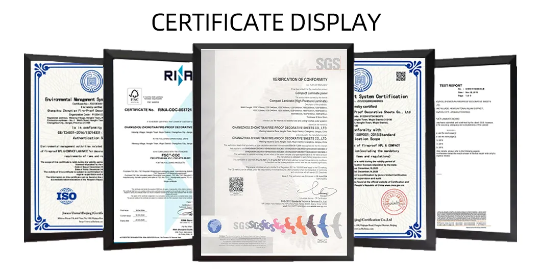 Quality Certificates