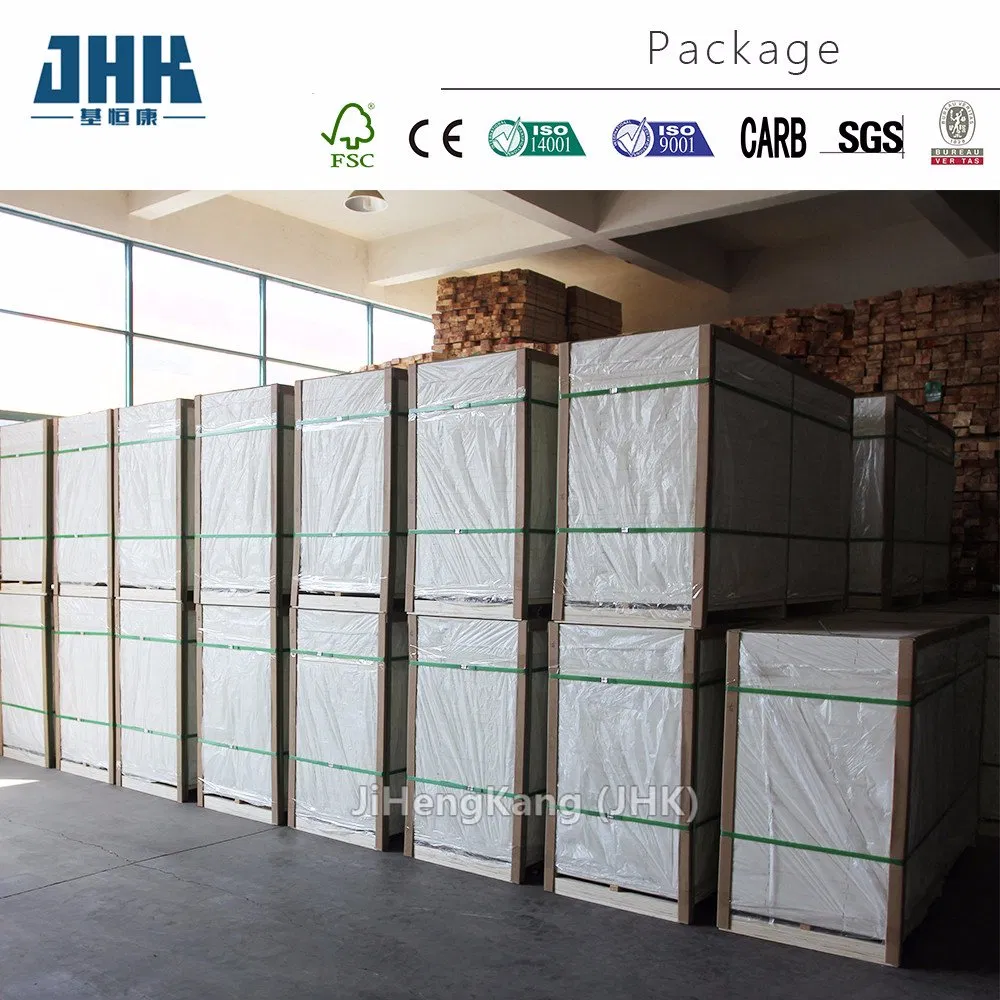 JHK-017 White Primer Interior Hollow Core Wooden Solid Wood Door