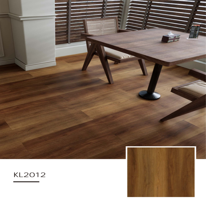 CE Certified Durable Luxury Vinyl Lvt Wooden Planks for Commercial Flooring Needs