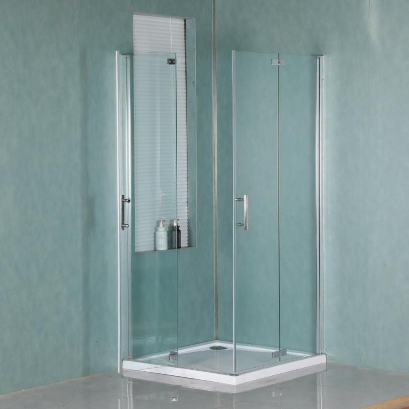 Unique Design Wholesale Square Frameless Aluminum Alloy Shower Enclosure