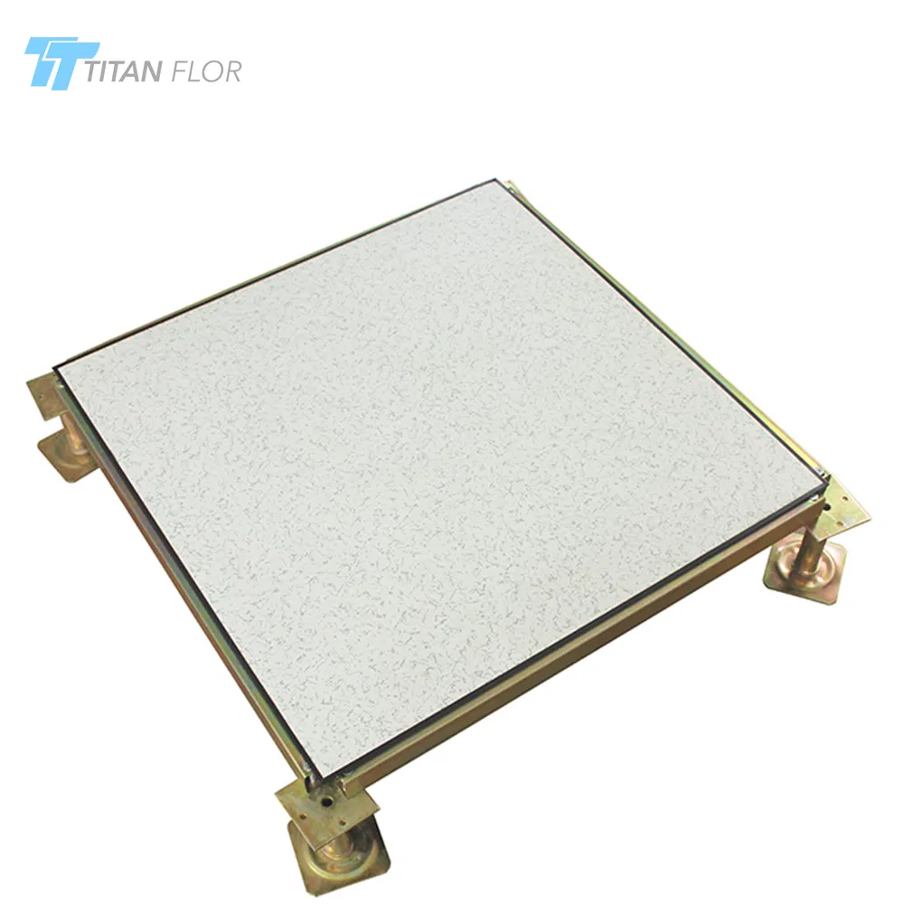 Telecom Room Anti Static Laminate Veneer Raised Flooring System