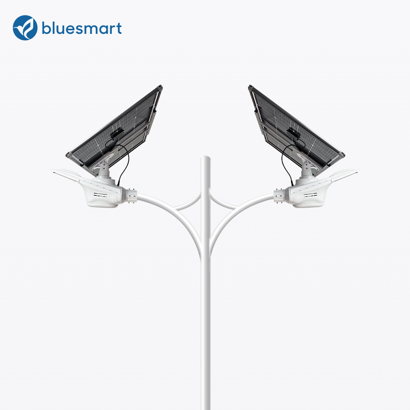 40W Integrated Smart Sensor Garden Solar Power LED Light Outdoor Street Lamp Lighting