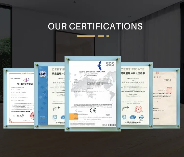 Certification Documents