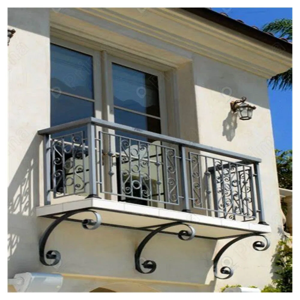 Prima Customizable New Style Wrought Iron Fence Classic Wrought Iron Railing