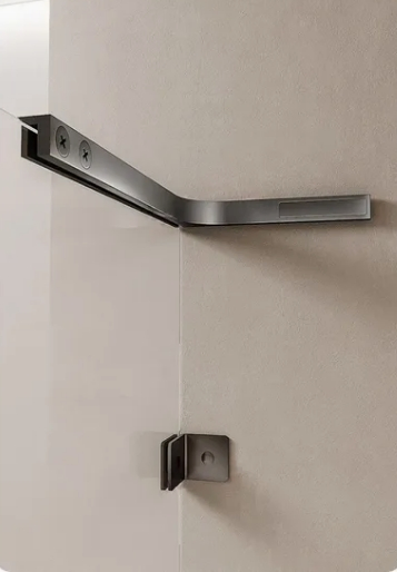 New Model Internet Celebrity Easy Installation Frameless Shower Enclosure