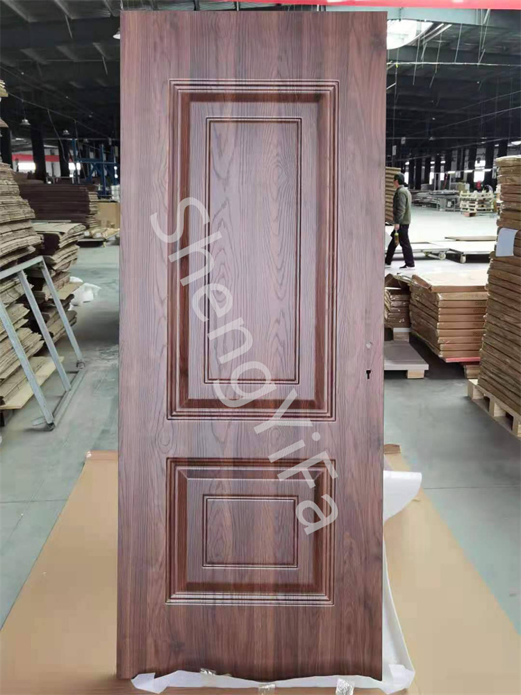 Anti-Termite PVC Polymer Panel Waterproof Interior Solid WPC Wood Composite Door