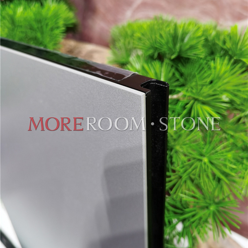 China Factory Bedroom Marble Sintered Stone Slab Wardrobe Cabinet Door