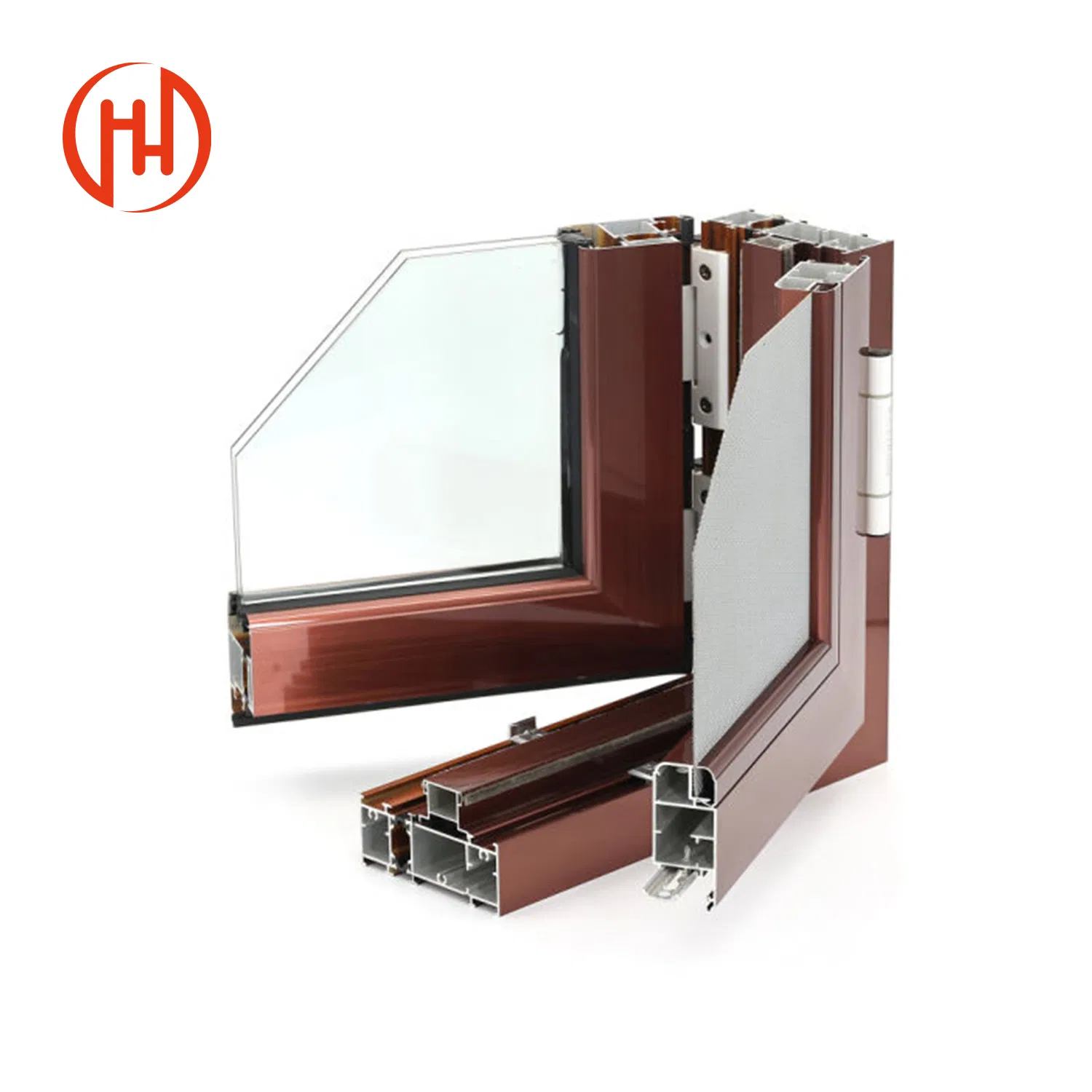 Aluminum Profiles Economic Project Window Frame