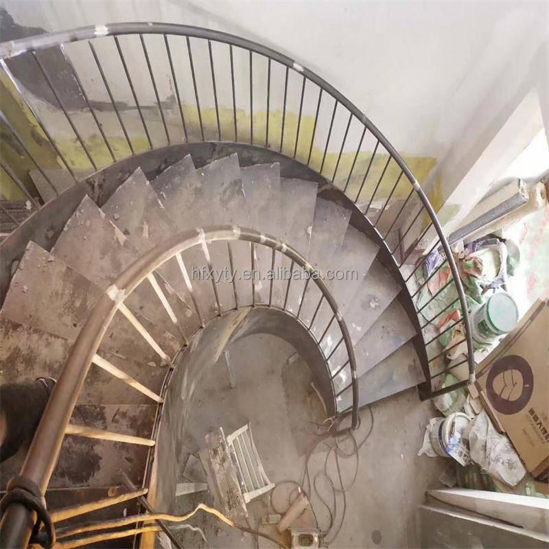 Anti-Rust Wrought Iron Exterior Railing Cable Handrail System Designs