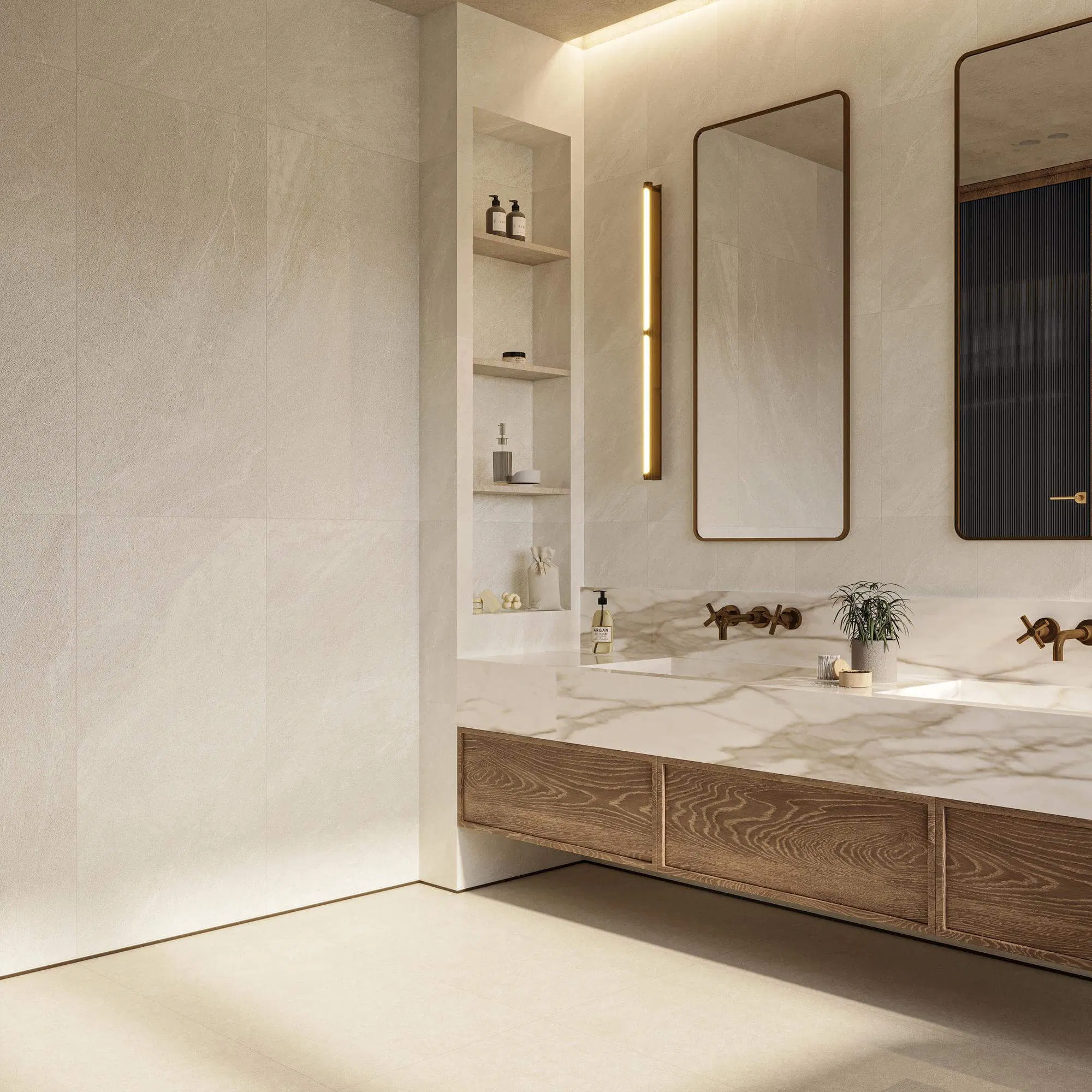 600*1200 mm Multi-Faced Full Body Granular Mold Matt Porcelain Ceramic Floor &amp; Wall Tile with Anti-Slip