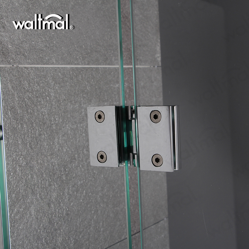 Simple Neo Corner Frameless Hinge Nano Glass Shower Enclosure