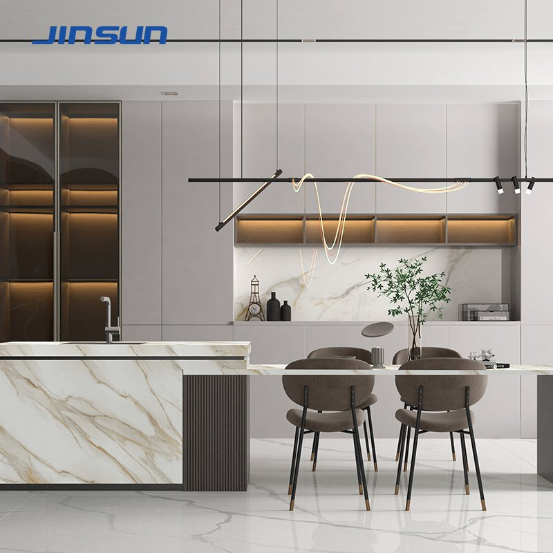 Luxury High-End 6~20mm Porcelain Sintered Stone Slabs for Walls &amp; Floors