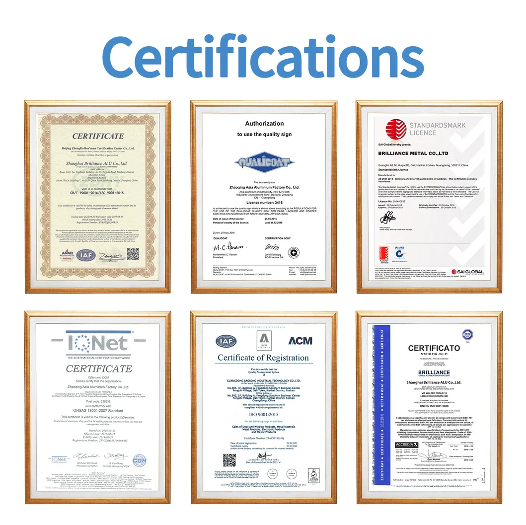 Certification
