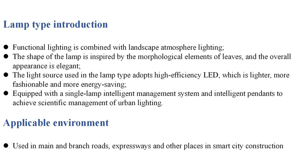 Innovative Smart LED Street Lighting
