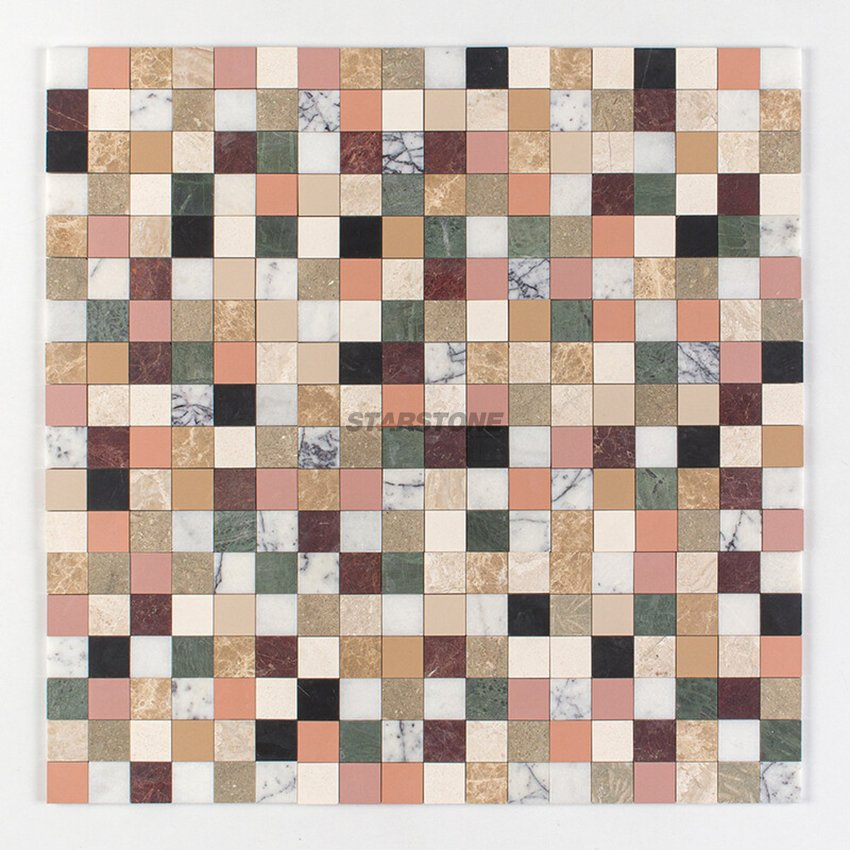 Starstone Nature Marble Mosaic Tile for Bathroom, Swimming Pool Wall and Floor