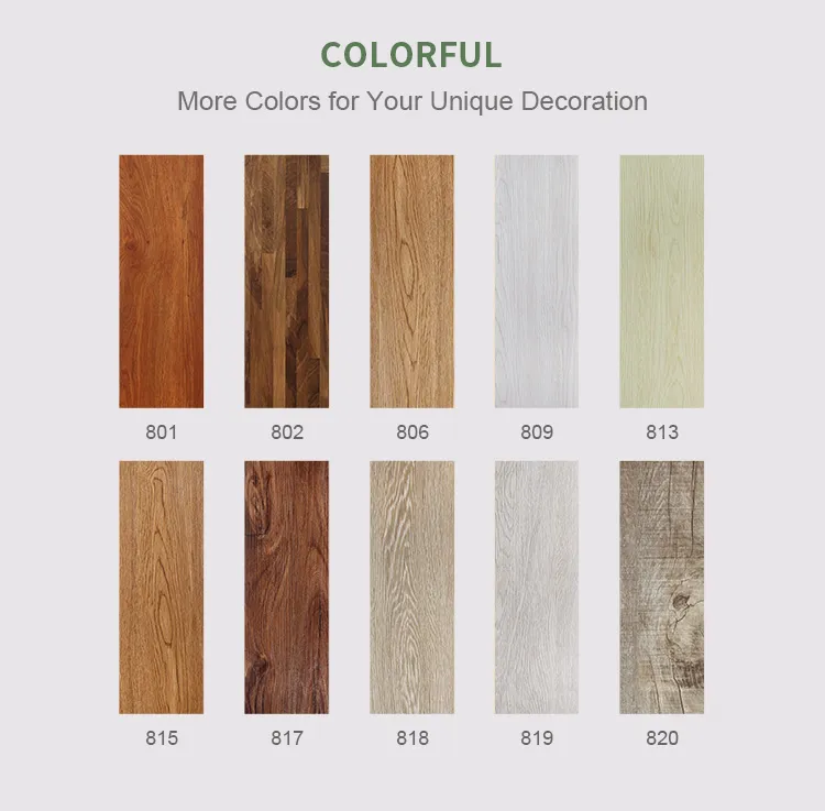 SPC Flooring Colors