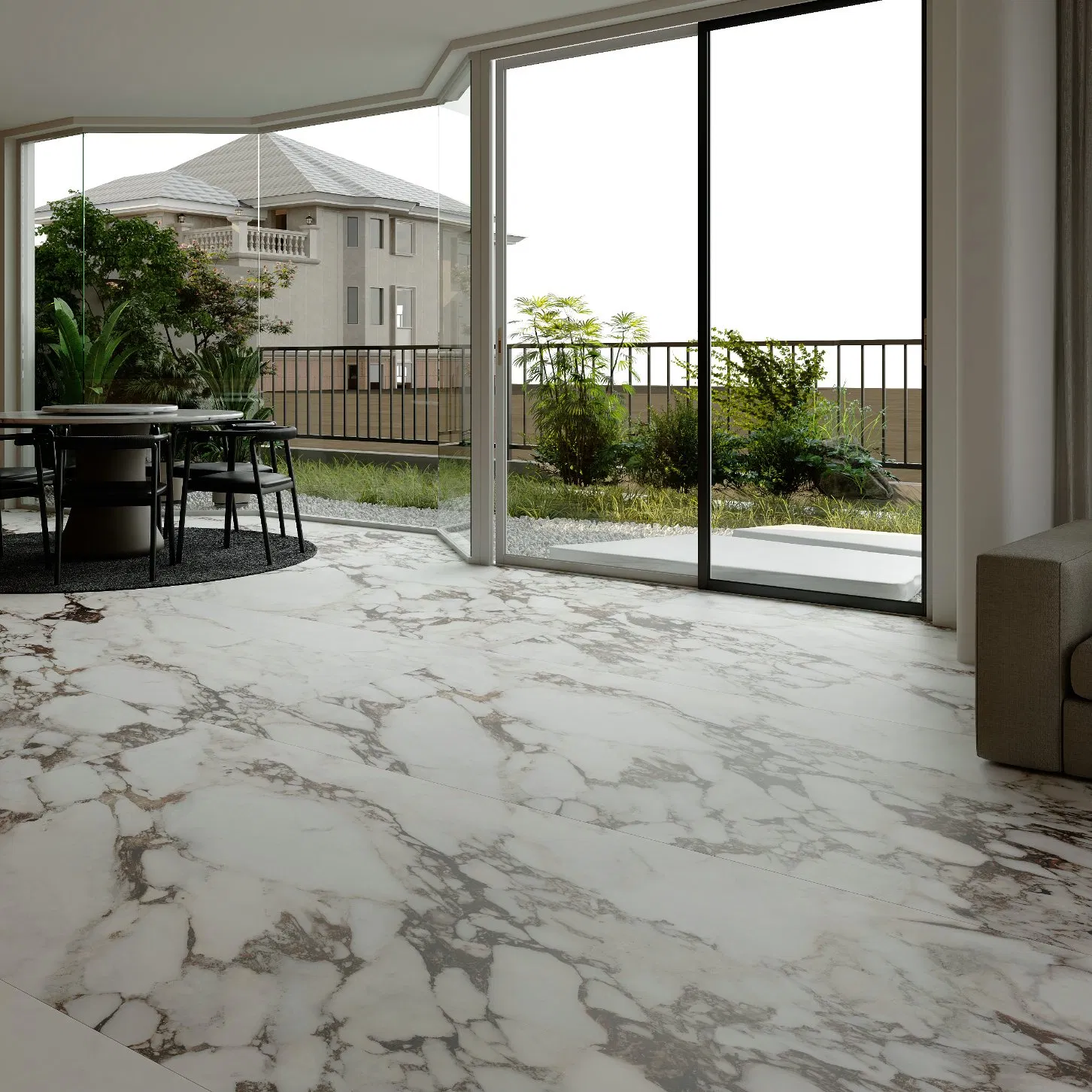 Premium Large Format 6mm 12mm Sintered Stone Porcelain Slabs for Modern Interiors 1200X2700 1600X3200 Countertop Sink Washbasin Villa Project Wholesale