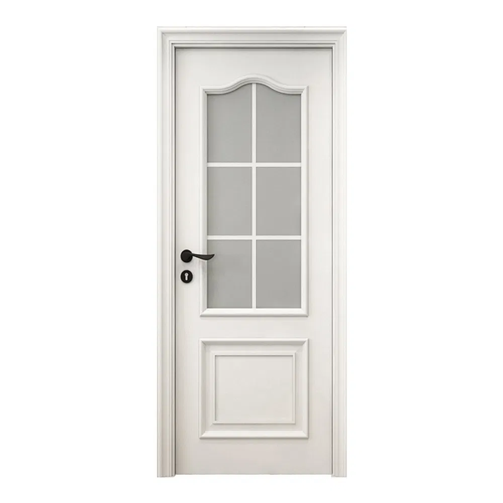 Multiple Colors Anti-Collision OEM ODM Custom Solid Wooden Paint Door