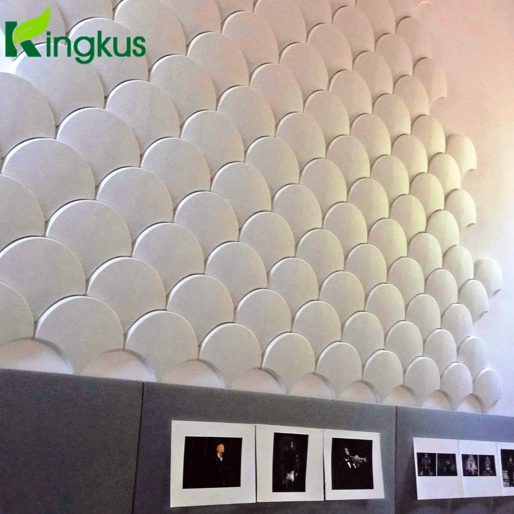 Ginkgo 3D Polyester Fiber Acoustic Wall Covering Panels
