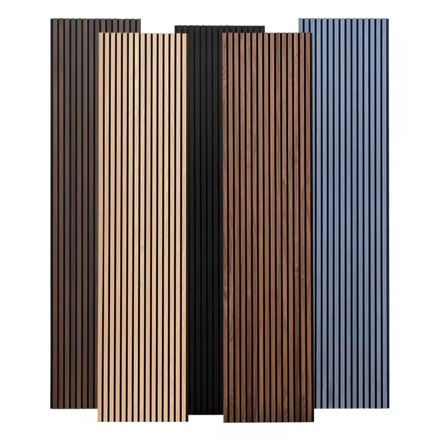 Premium Wood Slat Acoustic Wall Panels for Sound Control