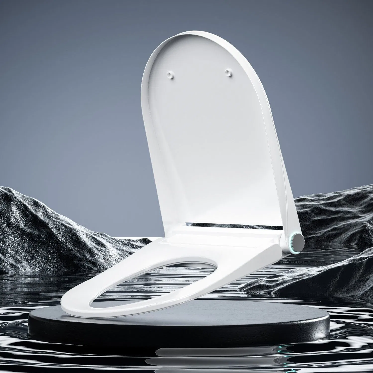 Wc Sanitary Ware Automatic Sensor Heated PP Smart Toilet Seat Cover