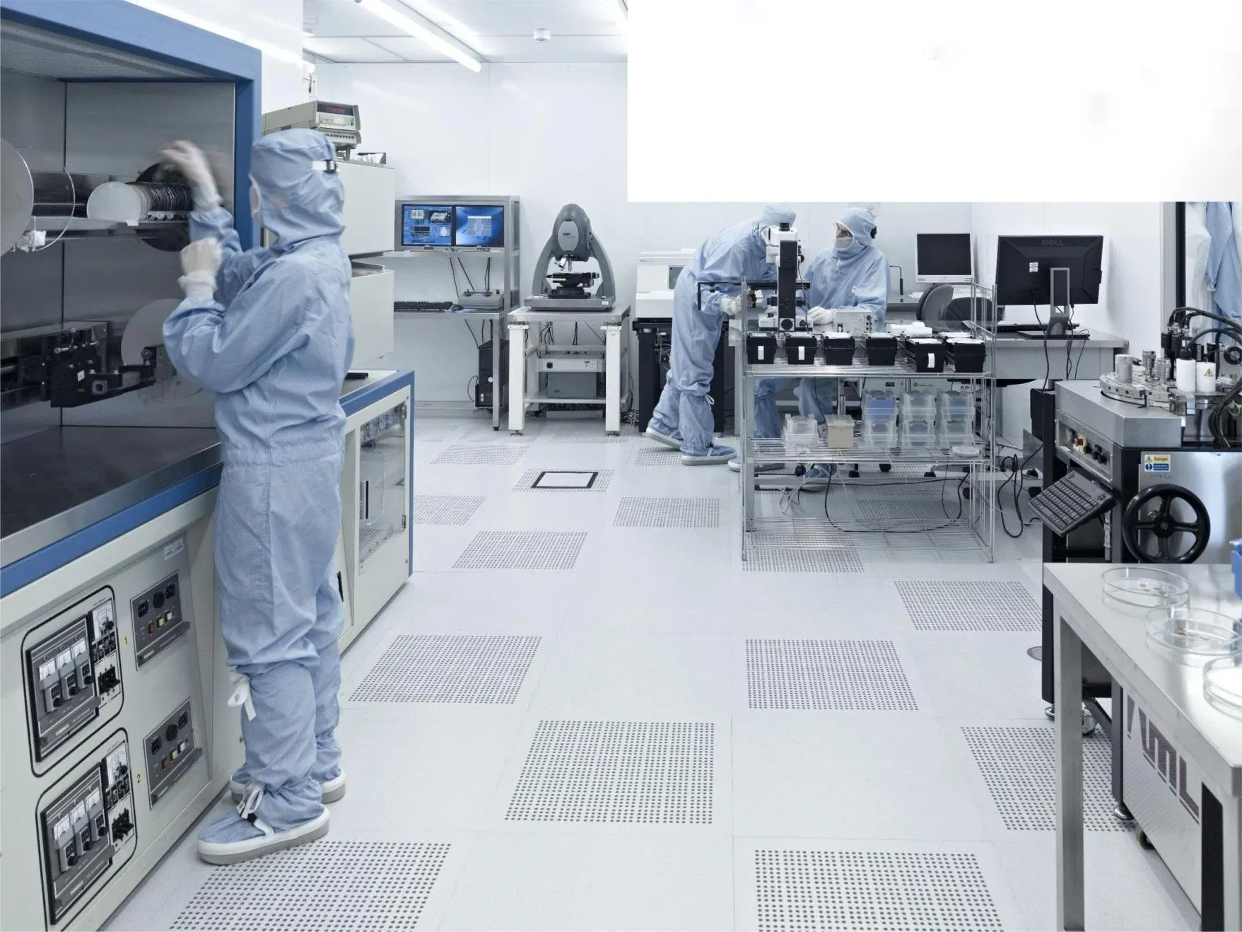 Chemical Room Aluminum Grating Raised Access Floor System 600X600 Clean Room