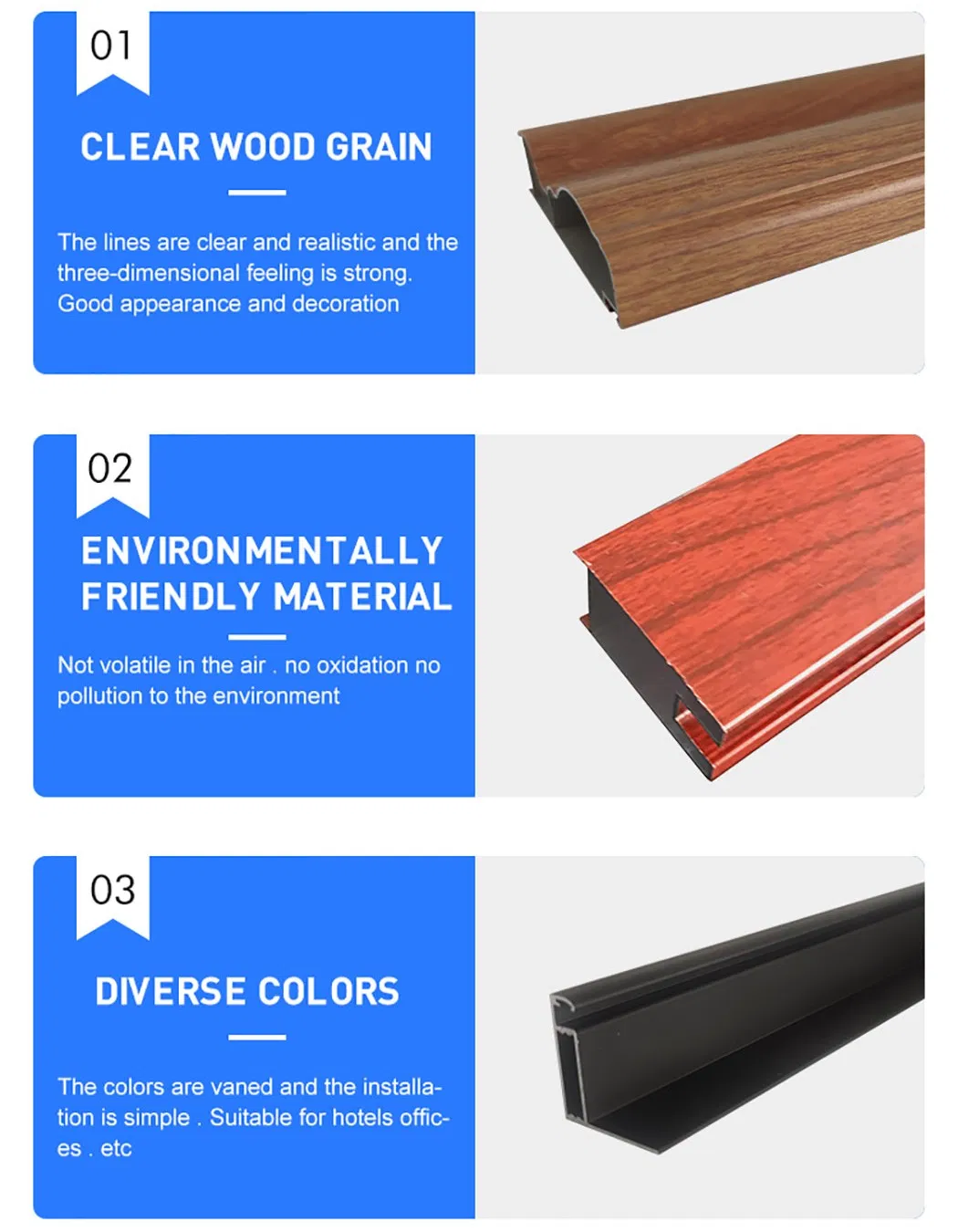 Detailed Aluminium Extrusion View