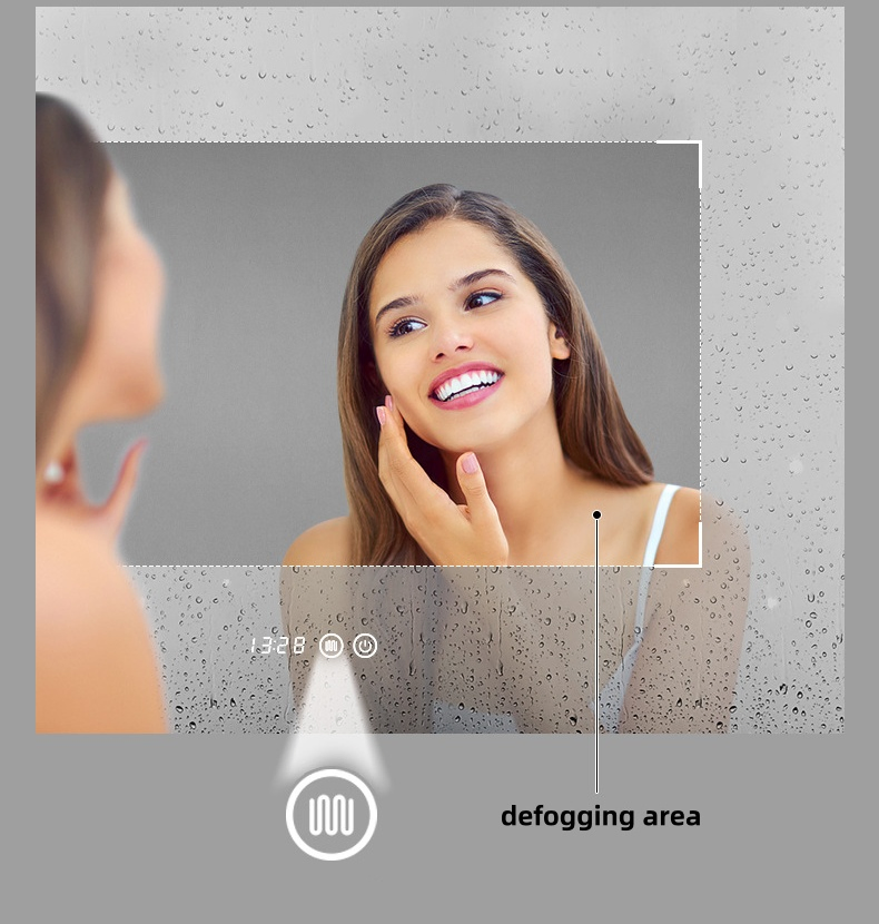 1000mm Wall Hung Stainless Steel Bathroom Vanity Unit with Bath Mirror Ssv6153