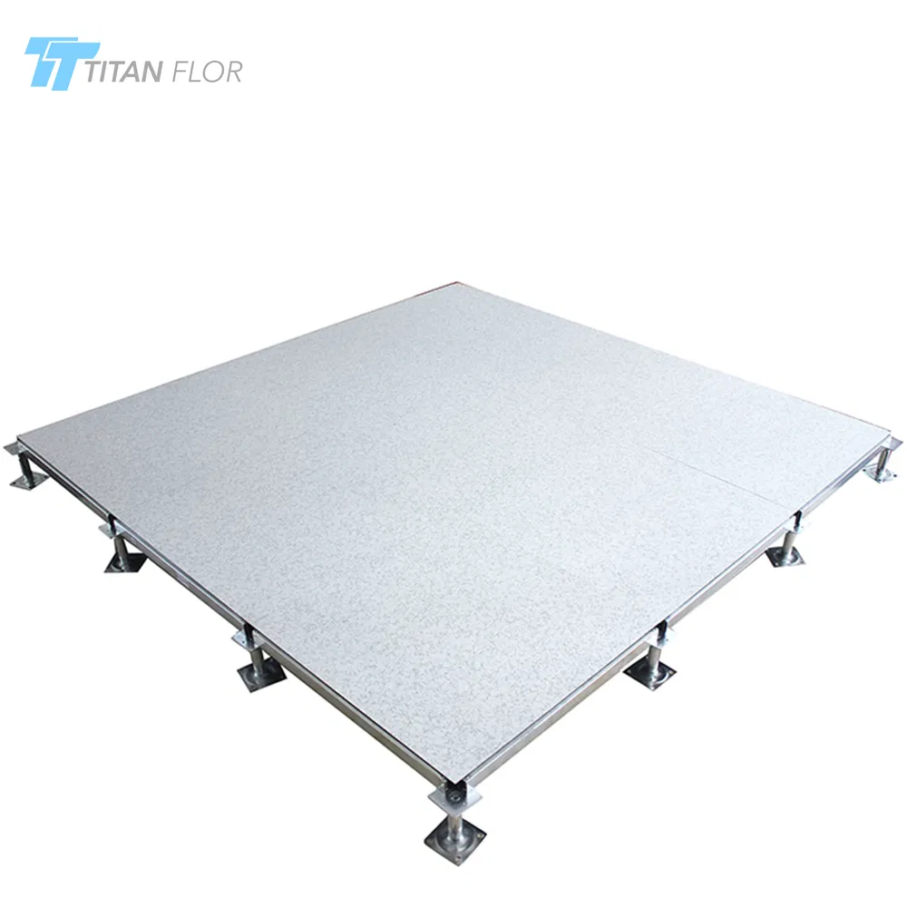 Telecom Room Anti Static Laminate Veneer Raised Flooring System