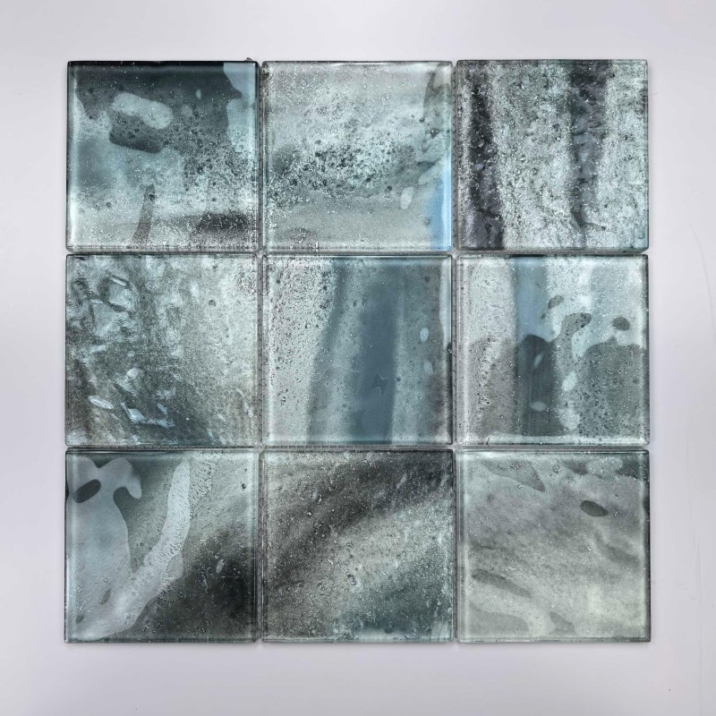 Glass Mosaic Tile, Anti-Fade Ceramic Mosaic for Outdoor Kitchens &amp; Swimming Pool Borders