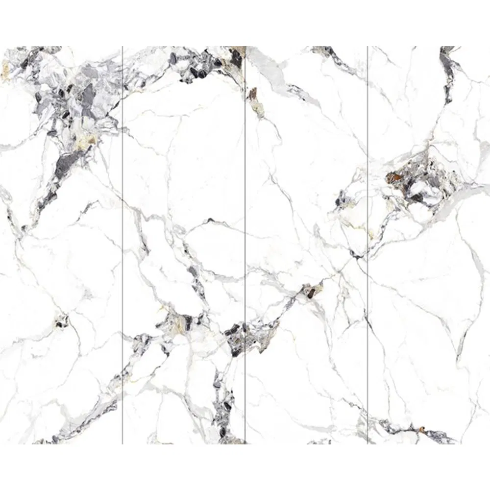 Colorful Kitchen TV Background Marble Tile Polished Sintered Stone Slabs