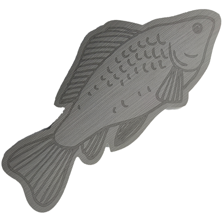 EVA Foam Boat Deck Material with Customzied Routers and Backing Adhesive