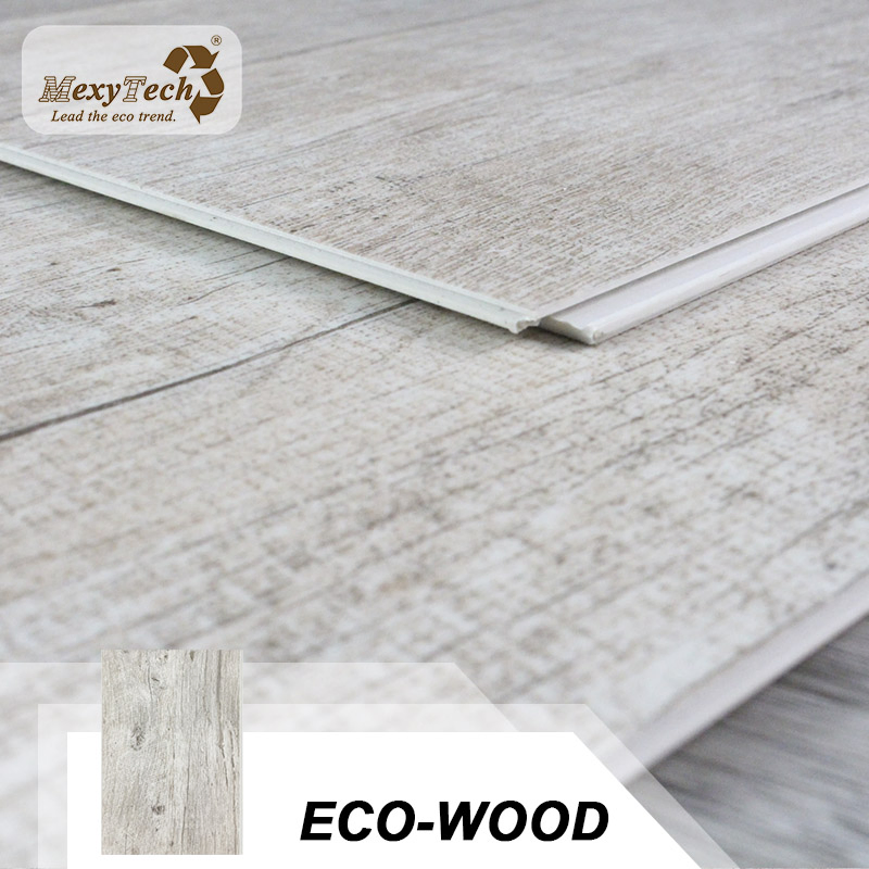 100% Vinyl Rigid Core Spc Plastic PVC Lvt Unnilic Click Flooring Planks