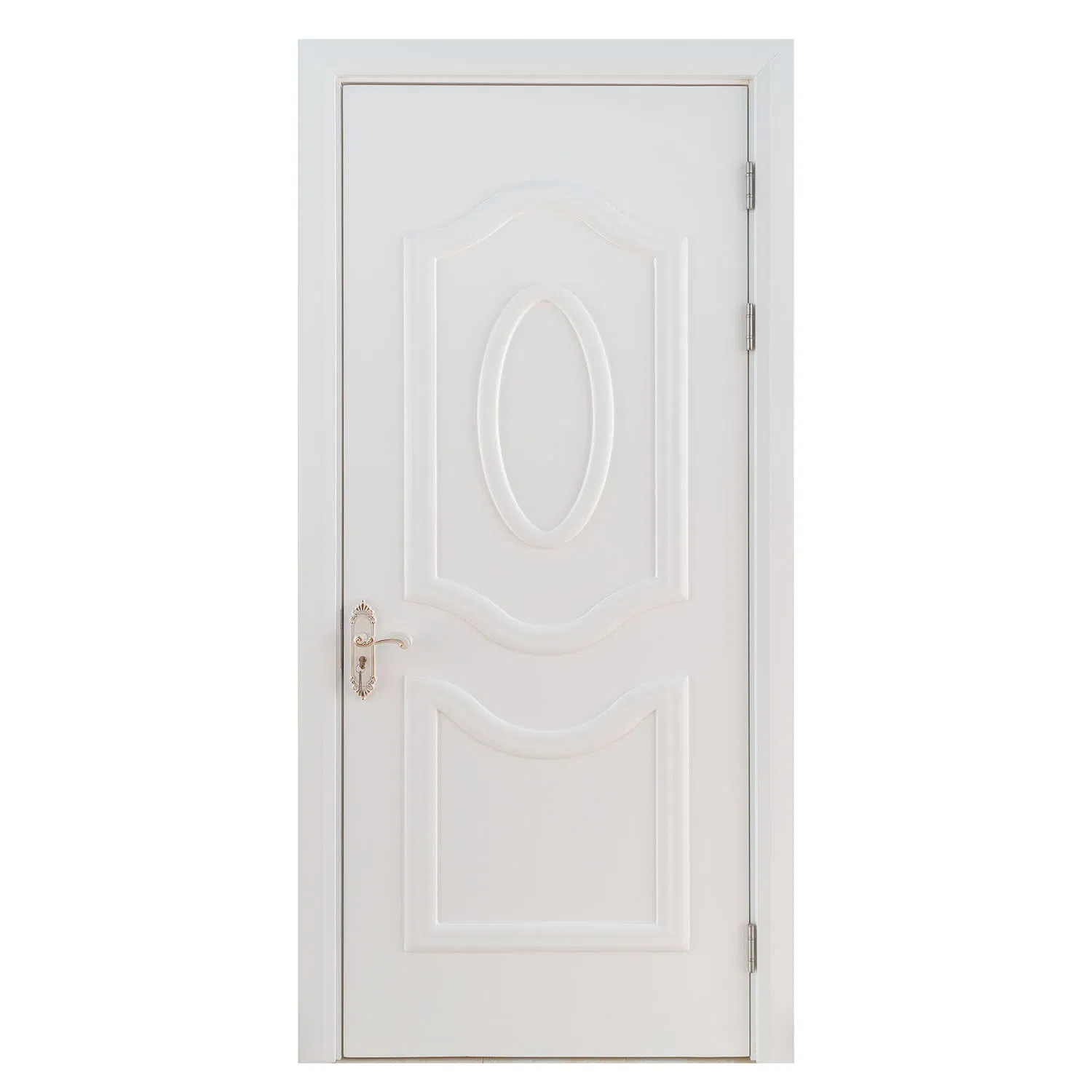 White Primer Interior Hollow Core Wooden Solid Wood Door
