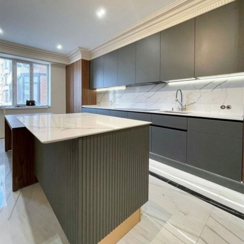 European Style Bespoke Ready Assemble Bascula De Cocina Buying Budget Kitchen Cabinet Island Units Modern Design